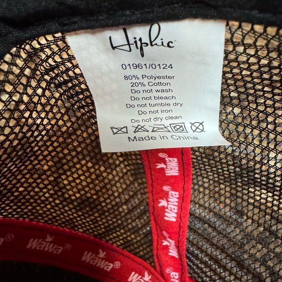 Wawa Black and White Adjustable Trucker Hat - Picture 8 of 8